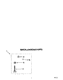 MISCELLANEOUS Diagram and Parts List for LSP9355AW0  Whirlpool Washer