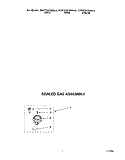SEALED GAS ASSEMBLY Diagram and Parts List for KDDT207BAL9  KitchenAid Range