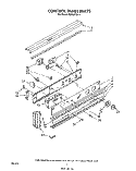 SECTION Diagram and Parts List for RB266PXV1  Whirlpool Wall Oven