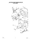 SECTION Diagram and Parts List for AK4000XV0  Whirlpool Dehumidifier