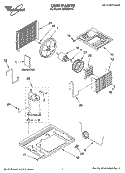 UNIT PARTS Diagram and Parts List for ACE082PT3  Whirlpool Air Conditioner