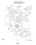 BODY Diagram and Parts List for 1313^1A  Whirlpool Range