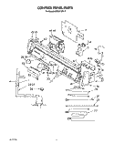 CONTROL PANEL, LIT/OPTIONAL Diagram and Parts List for KPDC610S2  KitchenAid Dishwasher