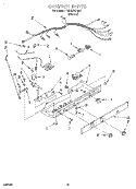 CONTROL, OPTIONAL Diagram and Parts List for 4YED20TKFN01  Whirlpool Refrigerator
