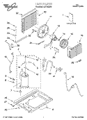 Part Location Diagram of 1186575 Whirlpool HARNS-WIRE