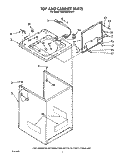 Part Location Diagram of LIT3353754 Whirlpool Tech Sheet