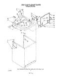 TOP AND CABINET , LITERATURE AND OPTIONAL Diagram and Parts List for LA7001XTW0  Whirlpool Washer