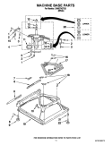 INNER DOOR PARTS Diagram and Parts List for KUDS50SVBL4  KitchenAid Dishwasher