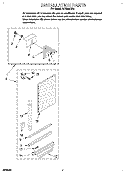INSTALLATION Diagram and Parts List for ACQ082XA0  Whirlpool Air Conditioner