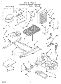 UNIT Diagram and Parts List for 4ED20ZKIFW01  Whirlpool Refrigerator