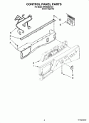 Part Location Diagram of W10201876 Whirlpool HARNS-WIRE