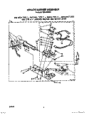 694670 BURNER Diagram and Parts List for TGDL660WW0  Whirlpool Dryer