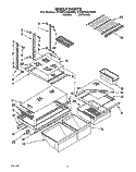 Part Location Diagram of 1125754 Whirlpool RETAINER