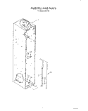 FREEZER LINER Diagram and Parts List for ARG490  Whirlpool Refrigerator