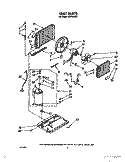 UNIT Diagram and Parts List for AR0700XX0  Whirlpool Air Conditioner