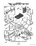 UNIT Diagram and Parts List for ED22DWXTG05  Whirlpool Refrigerator