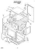 Part Location Diagram of 3187456 Whirlpool CLIP