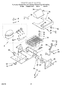 UPPER UNIT Diagram and Parts List for KSSP36MFT05  KitchenAid Refrigerator