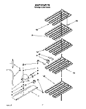 UNIT Diagram and Parts List for EV200FXAN00  Whirlpool Freezer