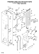 Part Location Diagram of 2209335 Whirlpool DUCT-AIR