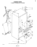 Part Location Diagram of 944872 Whirlpool Center, Rail (New Avocado)