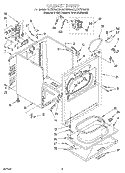 SECTION Diagram and Parts List for KEYS750GZ0  KitchenAid Dryer