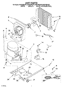 UNIT PARTS Diagram and Parts List for KUIS18NNJB4  KitchenAid Ice Maker