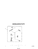 MISCELLANEOUS Diagram and Parts List for LA9800XSW1  Whirlpool Washer