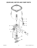 CABINET PARTS Diagram and Parts List for WSF26C3EXY01  Whirlpool Refrigerator