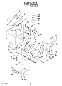 Part Location Diagram of W10140241 Whirlpool CASTER