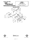 CONSOLE Diagram and Parts List for SHU90050  Whirlpool Dishwasher