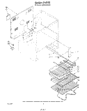 OVEN , LIT/OPTIONAL Diagram and Parts List for KERS505SWB1  KitchenAid Range