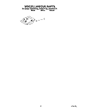 MISCELLANEOUS, OPTIONAL Diagram and Parts List for DU850SWKQ0  Whirlpool Dishwasher