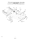 TOP BURNER Diagram and Parts List for 1456X1A  Roper Range
