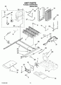 UNIT PARTS Diagram and Parts List for 6GD5SHGXSS04  Whirlpool Refrigerator