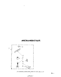 MISCELLANEOUS Diagram and Parts List for LA5430XPW3  Whirlpool Washer
