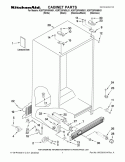 Part Location Diagram of W10206412 Whirlpool Use & Care Guide