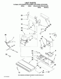 UNIT PARTS Diagram and Parts List for GI7FVCXWQ00  Whirlpool Refrigerator