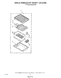 SECTION Diagram and Parts List for RC8850XRH2  Whirlpool Cooktop