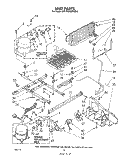 UNIT Diagram and Parts List for ET17HKXMWR2  Whirlpool Refrigerator