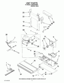 UNIT PARTS Diagram and Parts List for IX5HHEXWS07  Whirlpool Refrigerator