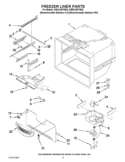 FREEZER LINER PARTS Diagram and Parts List for KBLS19KTMS2  KitchenAid Refrigerator