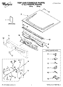 Part Location Diagram of WP8574963 Whirlpool Control Knob - White
