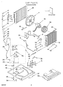 UNIT, LITERATURE Diagram and Parts List for R183G0  Whirlpool Air Conditioner