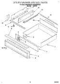 Part Location Diagram of 3185154 Whirlpool Panel, Back