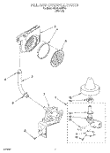 FILL AND OVERFILL Diagram and Parts List for KUDS24SEBT0  KitchenAid Dishwasher