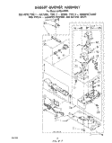 688637 BURNER Diagram and Parts List for LG7801XMW1  Whirlpool Dryer