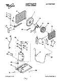 UNIT, LITERATURE Diagram and Parts List for ACQ052XA0  Whirlpool Air Conditioner