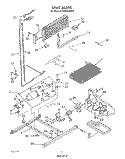 UNIT Diagram and Parts List for ET20NKXWW00  Whirlpool Refrigerator