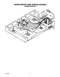 SPARK MODULE AND WIRING HARNESS Diagram and Parts List for KGCT305TAL2  KitchenAid Cooktop